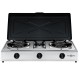 Vitrokitchen 360IB hobs Negro, Acero inoxidable Encimera Encimera de gas 3 zona(s)